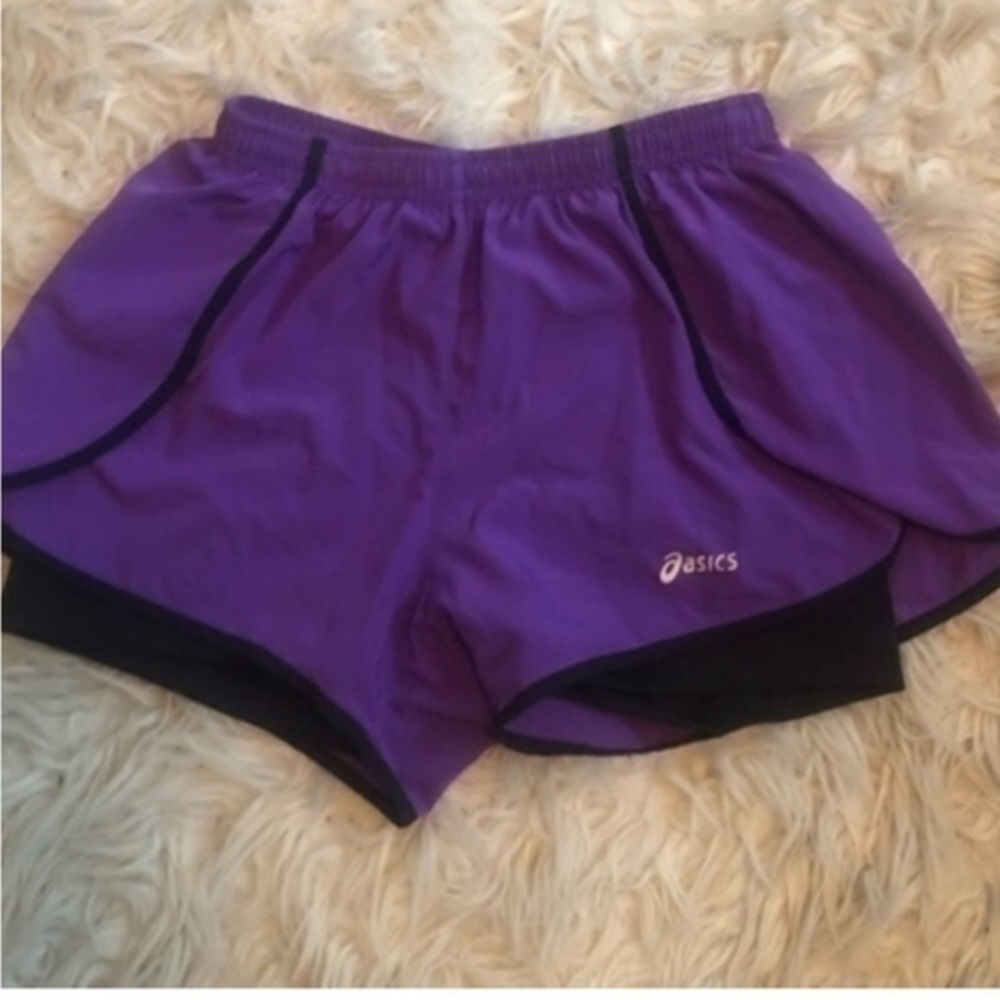 ASICS Shorts Purple Running